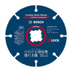 Disque de coupe X-Lock Expert 125X22,23Mm.