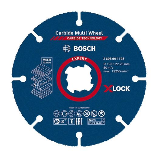 Disque de coupe X-Lock Expert 125X22,23Mm.