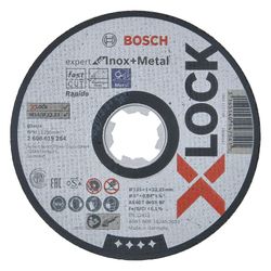 Disque à tronçonner X-Lock Expert Inox 125X1Mm.