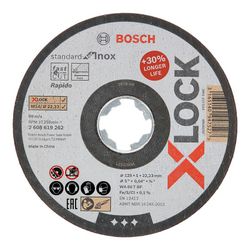 Support de disque de coupe X-Lock.Inox 125X1Mm.