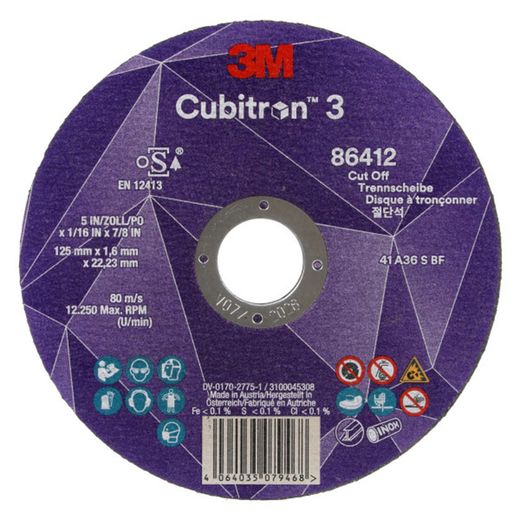 Disc Cte 86412 36+.125x1,6x22,23mm.25un