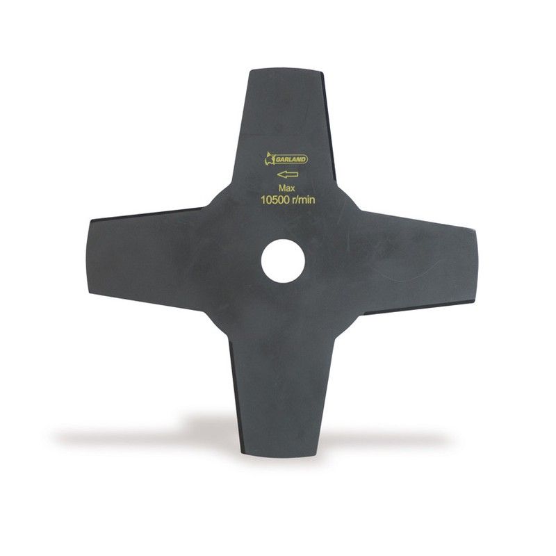 Disco de acero desbrozadoras GARLAND Disco Desbr. 4 Dients Øex230- Øin25,4 Mm