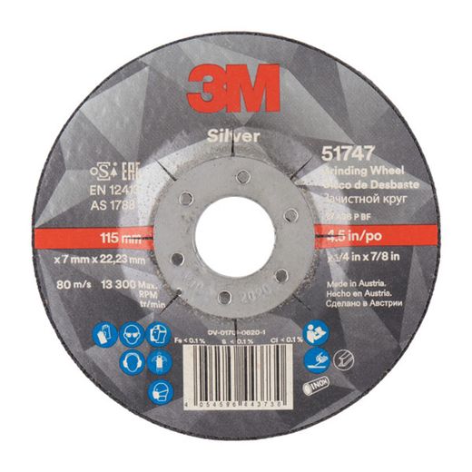 Disc Desb.51750 Ctro Hun.180x7x22mm.10u