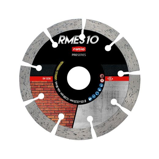 Segm.Laser Disque Rmes10 125Mm.Rapport