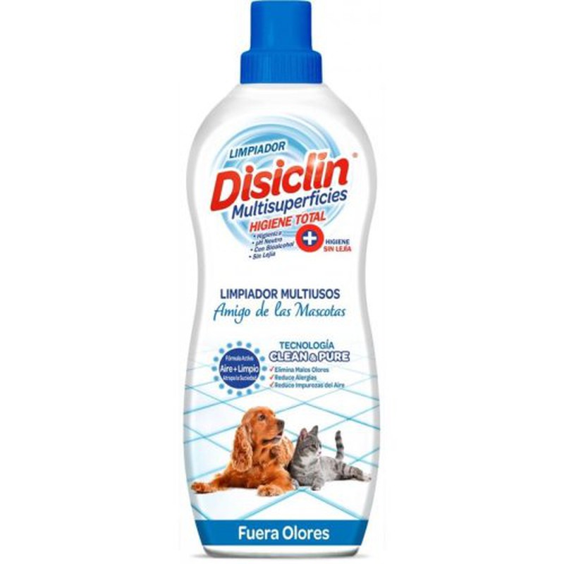 Disiclin Limpiador de baño multisuperficies desinfectante sin lejía  Disiclin 750 ml