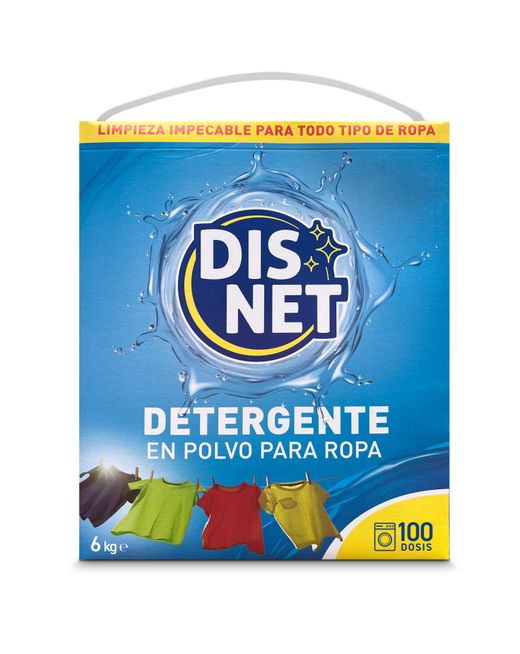 Disnet Detergente Polvo 6 Kg (100D)