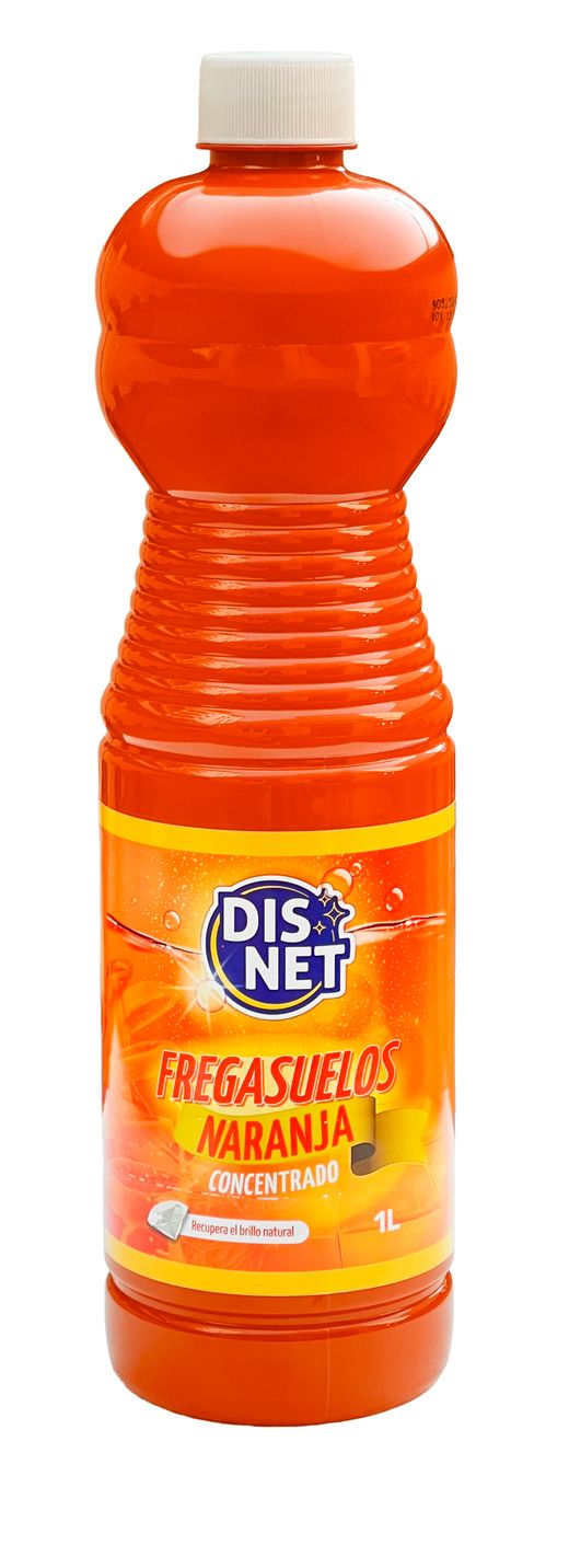 Limpador de pisos concentrado Disnet 1L Laranja