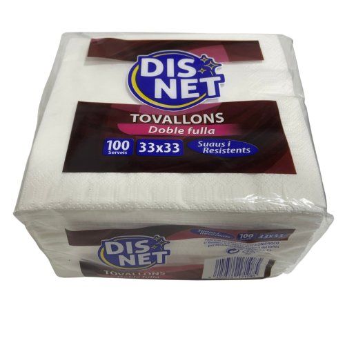 Disnet Servill.Blanca 2C 33X33 (100)