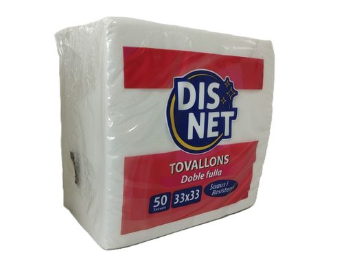 Disnet Servill.Blanca 2C 33X33 (100)