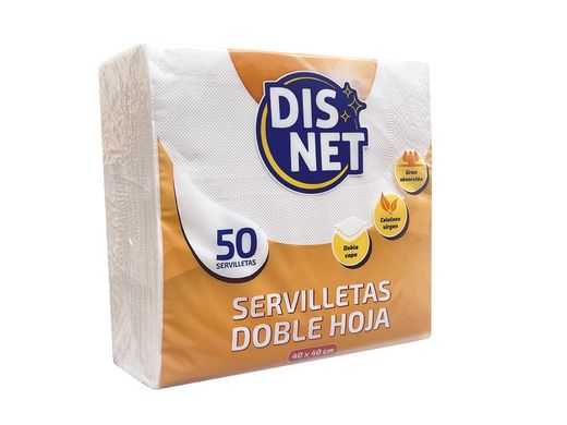 Disnet Servill.Blanca 2C 40X40(50)Pa2987