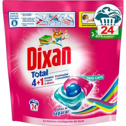 Dixan Trio Caps (24 D) Não Separa