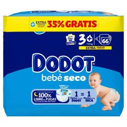 Dodot Bleu (T/3) 66 Unités 7-11 Kg