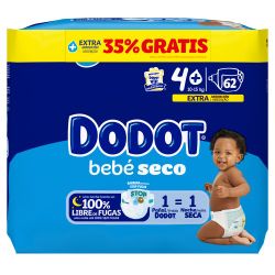 Dodot Azul (T/4) 62 Unidades 10-15 Kg