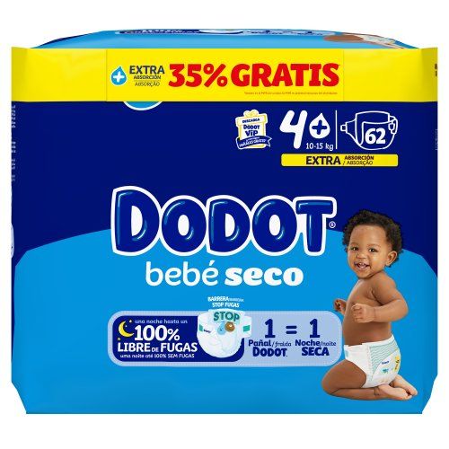 Dodot Azul (T/4) 62 Unidades 10-15 Kg