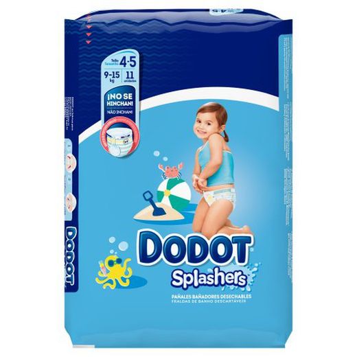 Dodot Splashers (T/4) 11 unités 9-15 kg