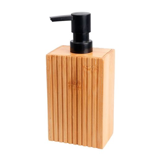 Dosificador Jabon Bambu 85X66X175 Mm