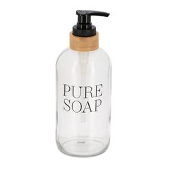Dosificador Jabon Transparent 500 Ml.