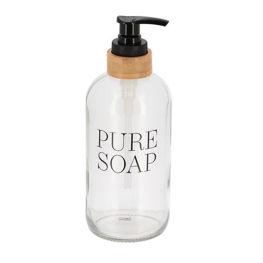 Dosificador Jabon Transparent 500 Ml.