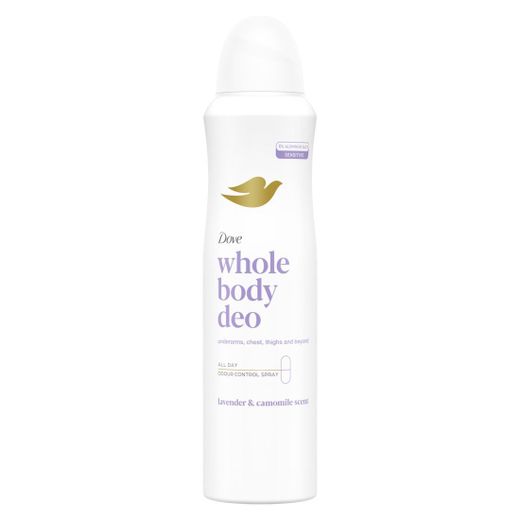 Dove Deo. Spray 150 Whole Body Deo Lavan