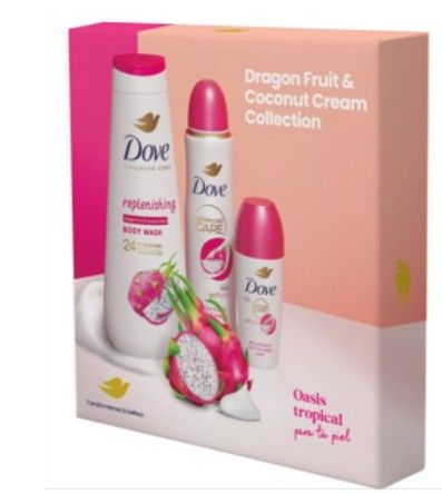 Dove Estuche Pack Dragon Fruit (3 Ref)