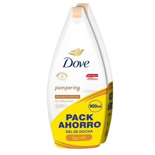 Dove Gel 450 Karite Y Vainilla Duplo (*)