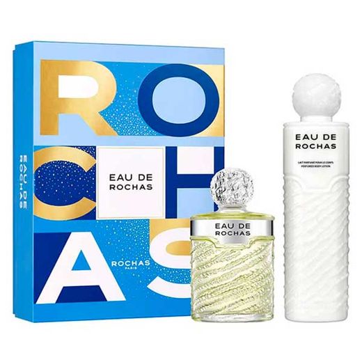 Eau De Rochas Coffret 200ml.+Corps 500 C*