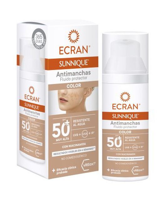 Ecran Sun Crema Antimanchas 50 F50+Color