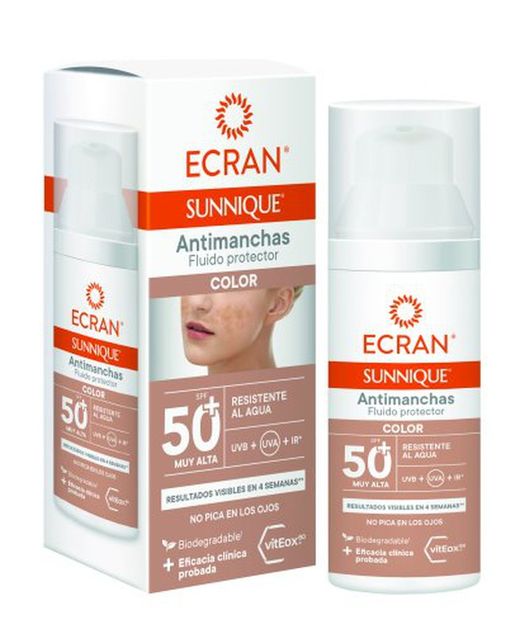 Ecran Sun Crema Antimanchas 50 F50+Color