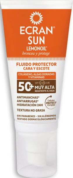 Ecran Sun Fluido Facial 50 F50 Viagem