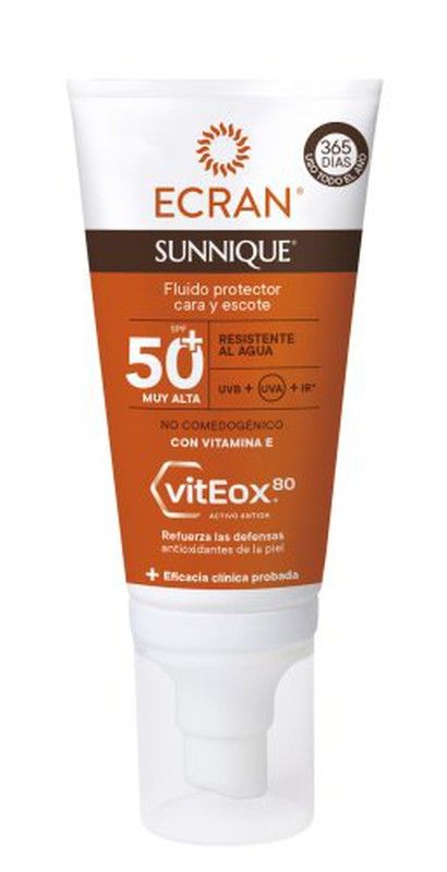 Ecran Sun Fluido Facial 50 F50 Viagem
