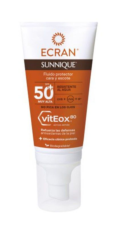 Ecran Sun Fluido Facial 50 F50 Viagem