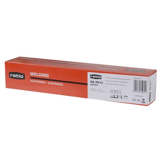 Electrodos soldadura rutilo RATIO. Electrodo Ra6013 Rutilo 1,6X275Mm.Ratio