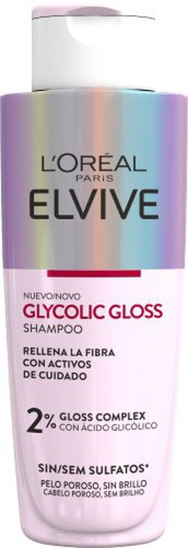 Elvive Glycolic Gloss Champu 200 Color