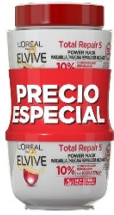Elvive Mascarilla 300 Total Repai(Duplo)