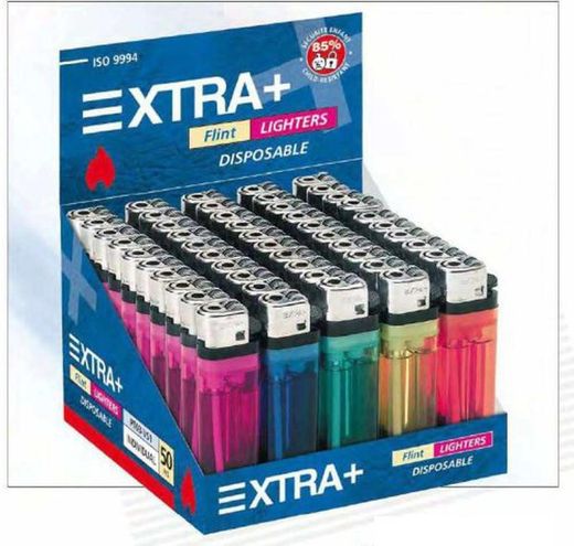 Briquet transparent assorti R-41158