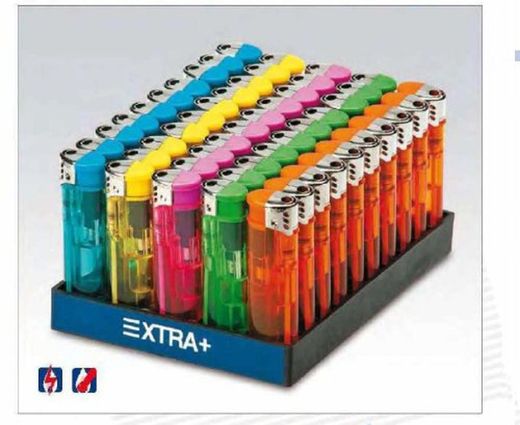 Assortiment de briquets transparents R-31280