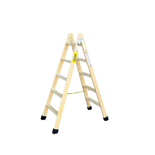 Échelle de peintre. Échelle en bois 5 marches, avec goujons