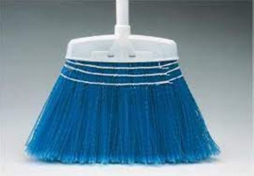 Vassoura azul Mill-Plast sem cabo R-9427