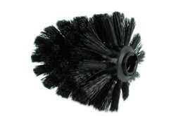 Brosse de toilette noire ananas, à visser
