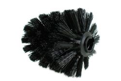 Brosse de toilette noire ananas, à visser