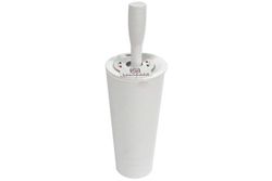 Porte-brosse de toilette fermé pour salle de bain