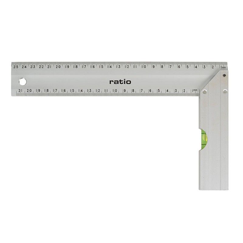 Escuadra carpintero RATIO 3210 Escuadra Carpintero Grad.25 Cm.Ratio