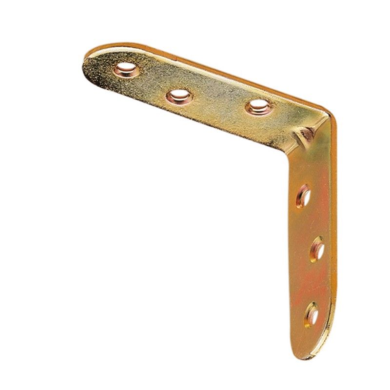 Escuadra metálica punta redonda EHL. Escuadra Angulo P.Red.Bicrom.30X30 Mm.