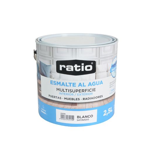 Esmalt Acril. Stdo Mult. Bl. Ràtio 2,5l
