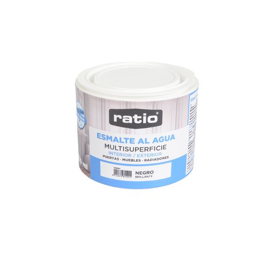 Esmalt Acril.Bte Mult.Ng.Ratio 250ml