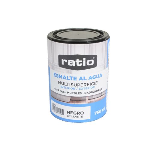 Esmalt Acril.Bte Mult.Ng.Ratio 750ml