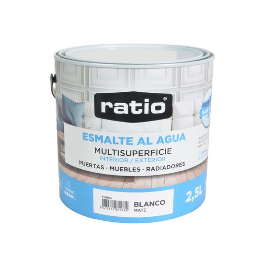 Esmalt Acril.Mate Mult. Bl.Ratio 2.5l