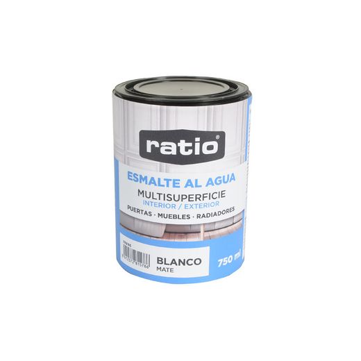 Esmalt Acril.Mate Mult. Bl.Ratio 750ml
