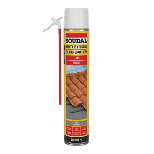 Esp. Pu Aero. Teula Soudal Gris 750ml 12u