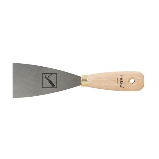 Spatule de peintre RATIO acier flexible Spatule de peintre Mgo.Wood 60Mm.Ratio